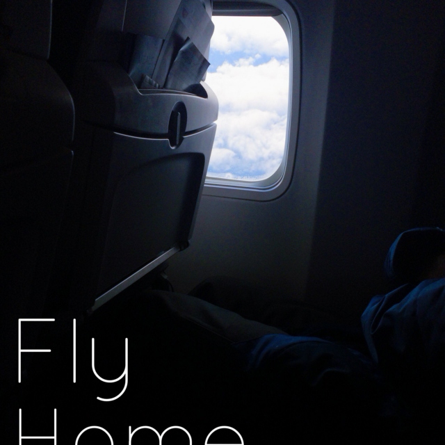fly. home.