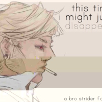 this time i might just disappear - a bro strider fanmix