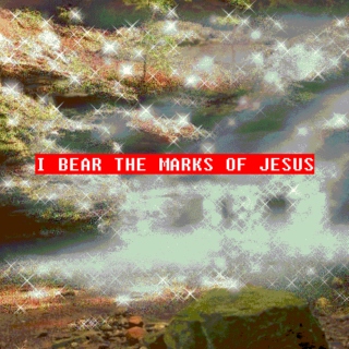 I bear the marks of Jesus