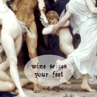wine seizes your feet