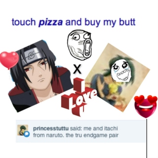 touch pizza and buy my butt