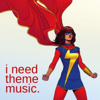 "i need theme music."