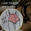 i rob hearts, not banks