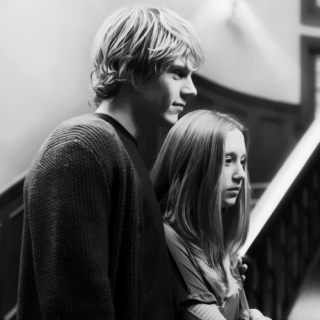 you and me together for always; tate+violet ♥