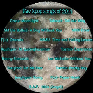 Fav kpop songs of 2014