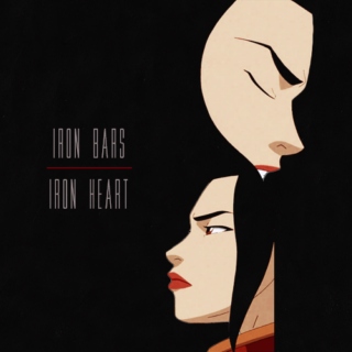 iron bars, iron heart