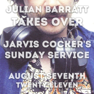 julian barratt takes over jarvis cocker's sunday service