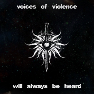voices of violence will always be heard