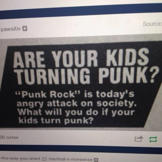 its called punk, mom