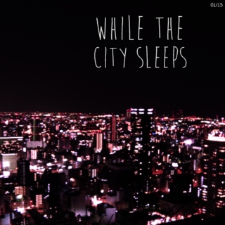 while the city sleeps