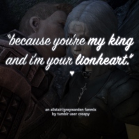 because you're my king and i'm your lionheart.