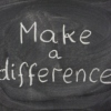 make a difference.