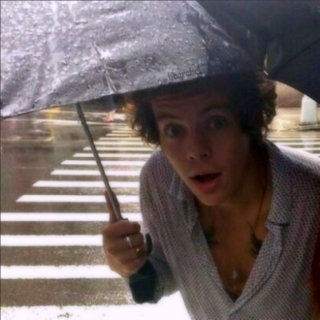 rain, rain, make him stay. ☂