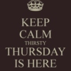 Thirsty Tinder Thursday