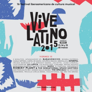 Vive Latino 2015: Día 1
