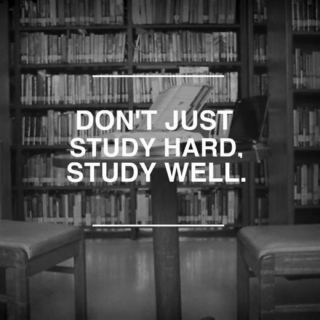 Don't just study hard, study well