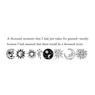 A Thousand Moments.