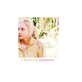 I don't cry anymore ╝