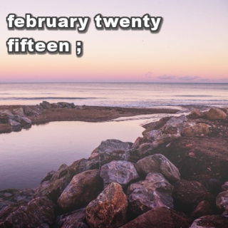 february twenty fifteen ;
