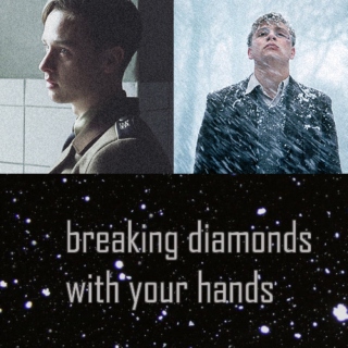 breaking diamonds with your hands
