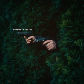 Gunfire in the sky
