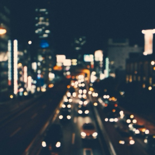 Street lights and late nights.