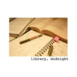 library, midnight