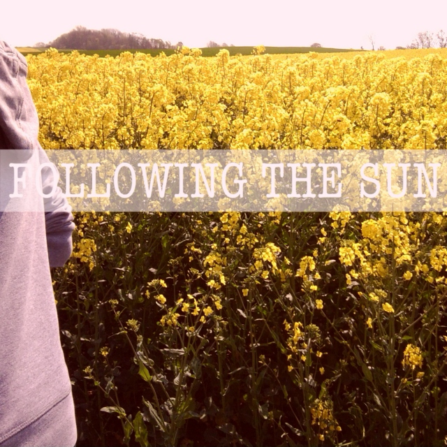 following the sun‏‏