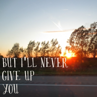 But I'll Never Give Up You