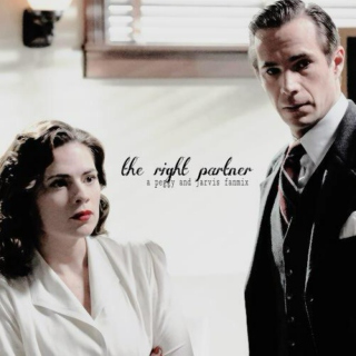 the right partner | [peggy/jarvis]