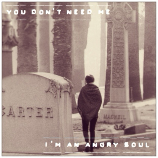 You don't need me, I'm an angry soul (Pt.1)