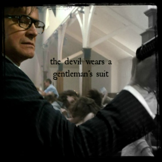 the devil wears a gentleman's suit 