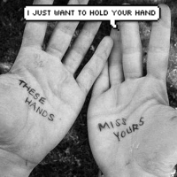 I just want to hold your hand