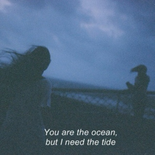 You are the ocean, but I need the tide
