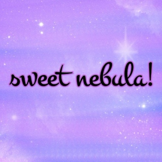 sweet nebula!