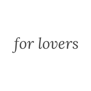 for lovers