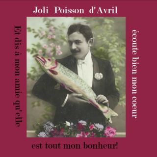 Poisson d'Avril for 'The French Muse'