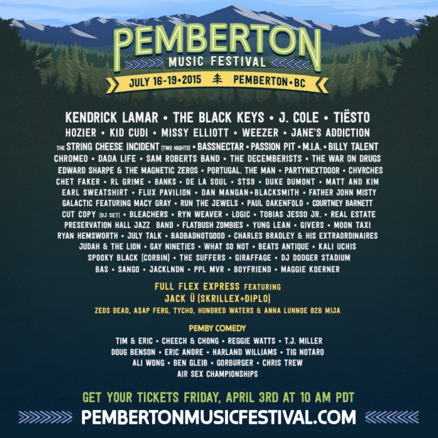 Pemberton 2015 Rock