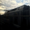On trains