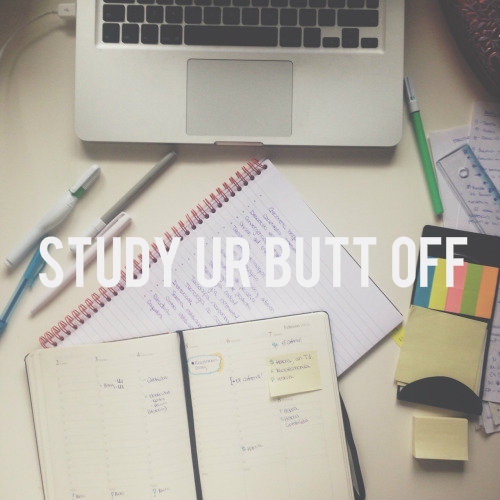 study ur butt off