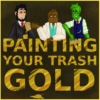 painting your trash gold