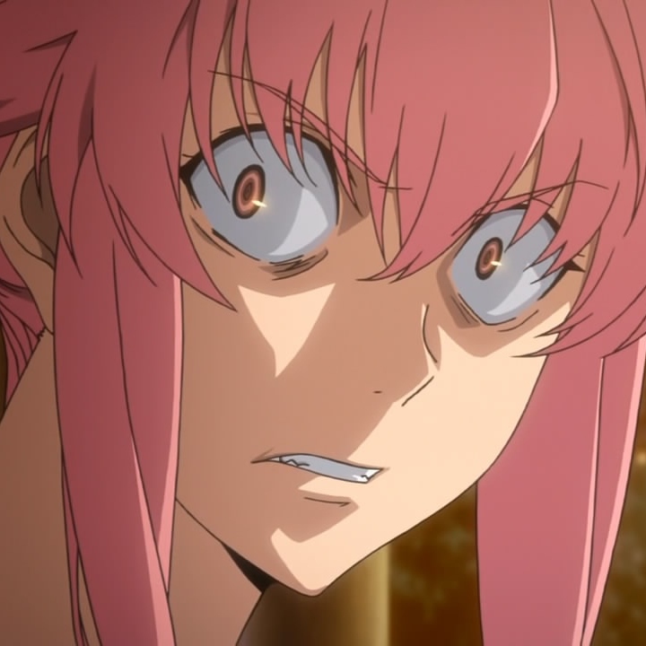 Featured image of post Gasai Yuno Face Well yandere is someone who fits the archetype of being loving sweet and gentle but is at the same time brutal