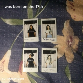 i was born on the 17th