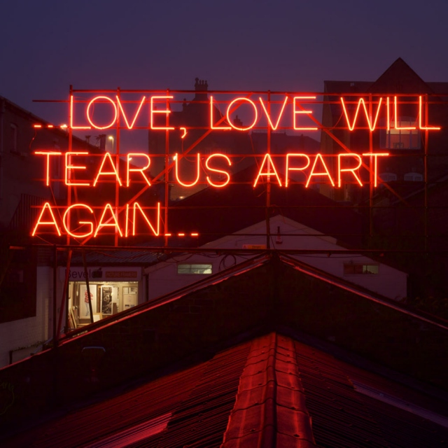 Love will tear us apart