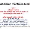 Vashikaran mantra in Hindi Astrology Services