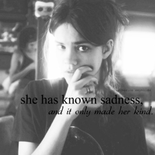 She has known sadness, and it only made her kind. ☪