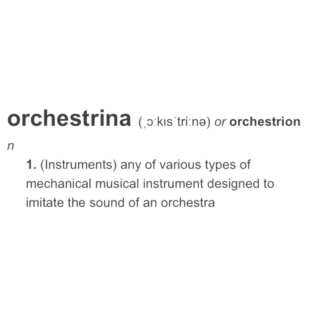 orchestrina setlist