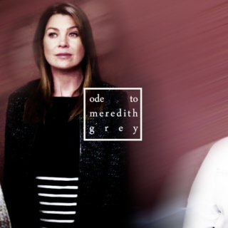 ode to meredith grey