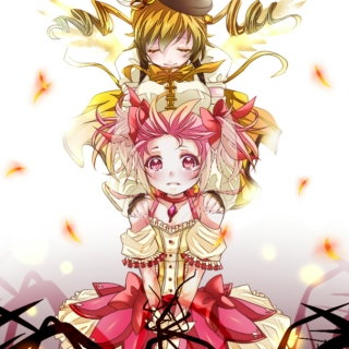 ribbons of red and gold - a madomami fanmix -