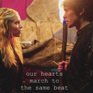 our hearts march to the same beat
